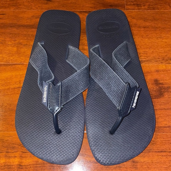 ? Havaianas Urban Basic Men’s Navy Blue Flip Flops main image 4